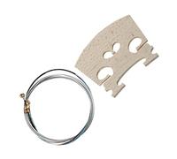 Corde Per Violino 3/4 4/4 Steel Core GDAE Testa A Sfera Con Ponte Di Ricambio Per Violino Acustico Da 3/4 Principiante Accessori per Violino