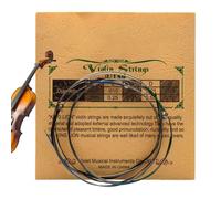 Corde per violino, corde di ricambio per violino Corde dal ricco con nucleo | Corde per strumenti per violino realizzate a mano per studenti educatori