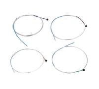 Corde per Violino da 12 Pezzi Corda Universale per Violino in Alluminio e Magnesio per Violini 1/2 1/4 3/4 e 4/4 Argento