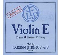 Corde per violino LARSEN STRINGS Originali Sintetiche, anima in fibra di acciaio per Mi, acciaio al carbonio con estremità a sfera, forte