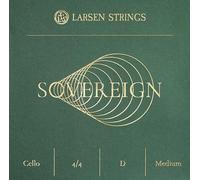 Corde per violoncello LARSEN STRINGS Sovereign - Corda per violoncello 4/4 - Medium - Corda singola Re, anima in acciaio con avvolgimento in acciaio inossidabile, tensione 14,1 kg/31,0 lbs