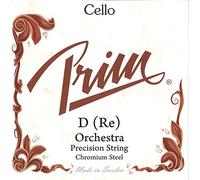 Corde per violoncello Prim Orchestra D Acciaio Cromato