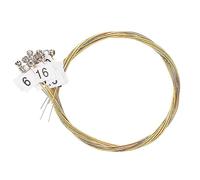 Corde professionali for arpa lira for strumenti a corda Lyakin, corde 16/19/21/24 corde in metallo ottone, corde in nylon for arpa 15/19 corde (Color : Metal 16 Strings)