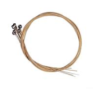 Corde professionali in ottone per arpa a lira per una lunga durata | Materiale in ottone massiccio, finitura lucida, suono chiaro e delicato, adatto a lire a 16 corde, lunga durata