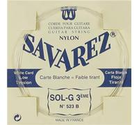 Corde Savarez per chitarra classica Traditional Concert 523B singole - G3 basso - adatte alla 520B