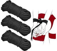 Corde Sportive Nere Da 3 X 10 Metri: Il Partner Perfetto Per I Momenti Sportivi, Un Regalo Per Uomini E Donne ̣ σ α