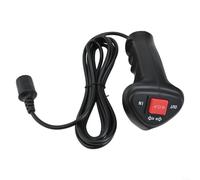 Corded per winch Remote Control 2.8m Cable Black Plastic Corded | 2.8m cable length, stable wired connection, no signal interference, black plastic housing, easy operation