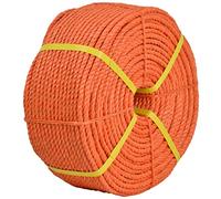 Corderie Italiane 001048282 Corda monofilo arancione, 8 mm, 200 mt