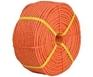 Corderie Italiane 001048299 Corda monofilo arancione, 10 mm, 200 mt