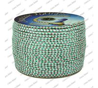 Corderie Italiane®, 002015666, Piattina tricolore per medaglie e gadget, diametro 5 mm, lunghezza 300 metri, colore bandiera italiana