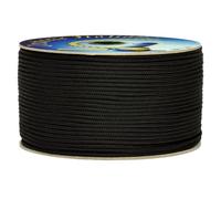 Corderie Italiane 006037019 Cordino Colorato Hobby, Nero, 2 mm, 100 mt