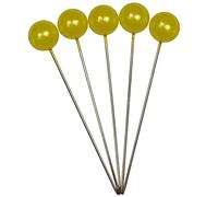 Corderie Italiane 006042419 Spilli, Diametro 6 x 65 mm, 100 Pezzi, Giallo