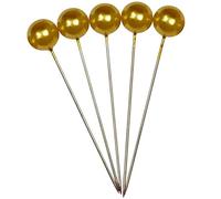 Corderie Italiane 006042426 Spilli, Diametro 6 x 65 mm, 100 Pezzi, Oro