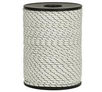 Corderie Italiane®, 006044963, Sagola per Fucili da Sub, Anima in Dyneema® SK75 Intrecciato, Rivestimento in Poliestere Alta Tenacità prestirato, Diametro 1,5 mm, 100 Metri, Colore Bianco - Nero