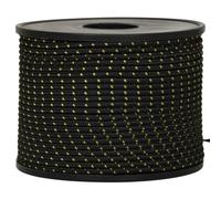 Corderie Italiane®, 006046219, Sagola per Fucili da Sub, Anima in Dyneema® SK75 Intrecciato, Rivestimento in Poliestere Alta Tenacità prestirato, Diametro 1,5 mm, 50 Metri, Colore Nero - Giallo