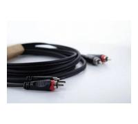 Cordial 14836 Jack / RCA Audio Cavo [2x Spina RCA - 2x Spina RCA] 1.50 m Nero