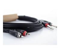 Cordial 14842 Jack / RCA Audio Cavo [2x Spina jack da 6.3 mm (mono) - 2x Spina