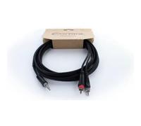 Cordial 14857 Jack / RCA Audio Adattatore a Y [1x Spina jack da 3.5 mm - 2x Sp