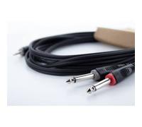Cordial 14862 Audio Adattatore a Y [1x Spina jack da 3.5 mm - 2x Spina jack da