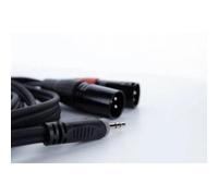 Cordial 14871 XLR Adattatore a Y EY 1,5 WMM [1x Spina jack da 3.5 mm - 2x Spin