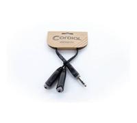 Cordial 14882 Jack Audio Adattatore a Y [1x Spina jack da 6.3 mm (stereo) - 2x
