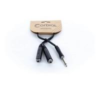 Cordial 14884 XLR Adattatore a Y EY 0,3 PGG [1x Spina jack da 6.3 mm (mono) -