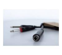 Cordial 14885 Jack Audio Adattatore a Y [1x Presa jack da 6.3 mm (stereo) - 2x