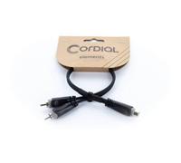 Cordial 14888 Jack / RCA Audio Adattatore a Y [1x Presa RCA - 2x Spina RCA]