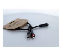 Cordial 14889 Jack / RCA Audio Adattatore a Y [1x Presa jack da 3.5 mm - 2x Pr