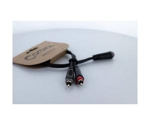 Cordial 14889 Jack / RCA Audio Adattatore a Y [1x Presa jack da 3.5 mm - 2x Pr