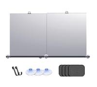 Cordial Automatic Retractable Car Sunshade, Automatic Retractable Car Sunshade, Retractables Sunshades For Cars Windshield, Block Uv Rays & Sun Heat (complete set)