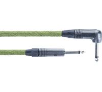CORDIAL Cables - Cavo per chitarra ad angolo, 6 m, fibra di canapa