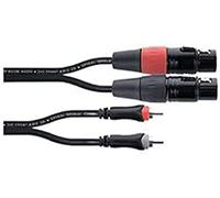 Cordial Cavo audio EU 1,5 FC – 1,5 m – 2x presa XLR 3 poli / 2x spina RCA