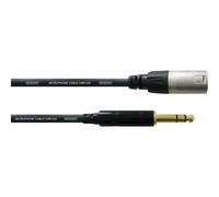 Cordial - Cavo con connettore XLR maschio su jack stereo da 6,3 mm, 1,5 m CFM 1,5 MV