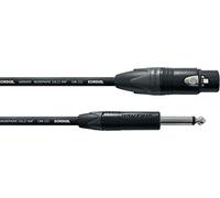 Cordial - Cavo Microfono 10 m XLR Femmina → Jack TS 6,3 mm Bilanciato reputato Robusto per Studio Live (CPM 10 FP)