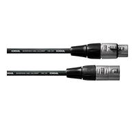 Cordial - Cavo Microfono Bilanciato 5 m con Connettori XLR 3 Poli REAN by Neutrik, Schermato, Serie Intro (CFM 5 FM)