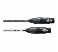 CORDIAL - Cavo Patch Bilanciato XLR Femmina - XLR Femmina 0,15 m | Neutrik | Studio e Live (CPP 0,15 FF)