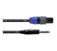 Cordial - Cavo Speaker 1,5 m Speakon a Jack 6,3 mm, 2,5 mm², Connettori Neutrik (CPL 1.5 LP 25)
