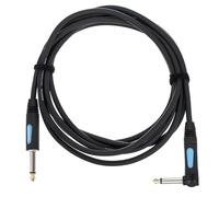 CORDIAL Cables - Cavo per chitarra con jack dritto/angolato da 3 m
