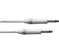 CORDIAL - Cavo Strumento Mono 3 m | jack TS 6,3 mm Neutrik NP2 X-WT | CIK 122 | Bianco (CXI 3 PP SNOW)