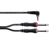 Cordial Cavo Y bretella mini jack stereo angolato/2 jack mono 3 m