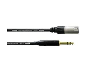 Cordial CFM 0,6 MV XLR Cavo adattatore [1x Spina XLR - 1x Spina jack da 6.3 m