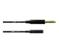 Cordial CFM 3 VY Audio Prolunga [1x Spina jack da 6.3 mm - 1x Presa jack da 3.5