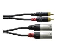 Cordial CFU1,5MC CFU 1,5 MC Audio Cavo adattatore [2x Spina XLR - 2x Spina RCA]