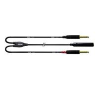 Cordial CFY 0,3 KPP Audio Adattatore a Y [1x Presa jack da 6.3 mm - 2x Spina j