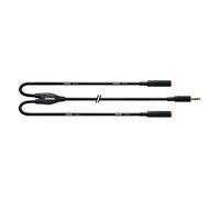 CORDIAL - CFY 0.3 WYY - Adapter Cable 2x Stereo Jack Female 3,5 mm / Stereo Jack Male 3,5 mm - 0,30 m