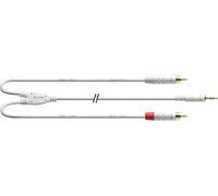 Cordial CFY 1.5 WCC-SNOW Y-Audio Cable Cinch 1,5m Rean - Cavo di inserimento