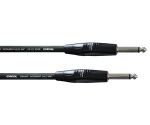 Cordial CII 0,6 PP - Cavo per chitarra e altri strumenti, da jack mono 6,3 mm a jack mono 6,3 mm, lunghezza 0,6 m