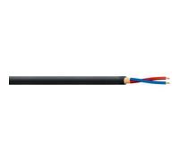 Cordial CMK 250 - Cavo per microfono, 2 x 0,50 mm², colore: Nero