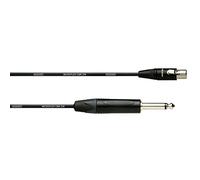 Cordial CPI RT 4 FP-1 Adattatore per cavo-Cavo adattatore per (6,3 mm/XLR 4-pole maschio/femmina Nero 1 m)